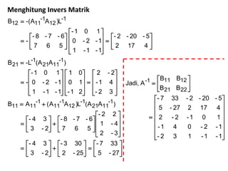 Invers Matriks | PDF