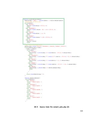113
28.4. Source Code file convert_suhu.php (2)
 
