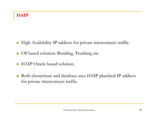 A deep dive about VIP,HAIP, and SCAN | PDF