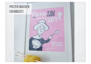 Poster machen
(verMISST)
 