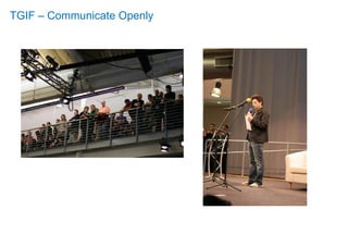 TGIF – Communicate Openly
 