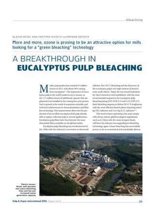 A Breakthrough In Eucalyptus Pulp Bleaching   Ppi