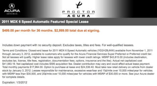 2012 Acura MDX Lease Special FL | Acura Dealer Tallahassee