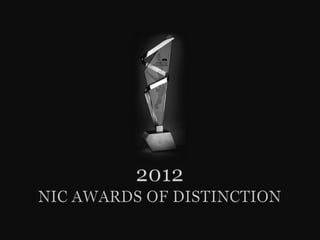 2012 NIC Awards of Distinction