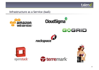 Infrastructure as a Service (IaaS)




© Talend 2011                        30
 