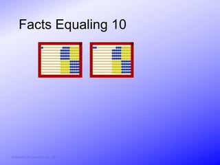 Facts Equaling 10




© Activities for Learning, Inc., 2012
 