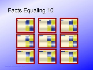 Facts Equaling 10




© Activities for Learning, Inc., 2012
 