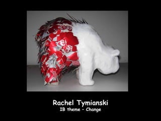 Rachel Tymianski
  IB theme – Change
 