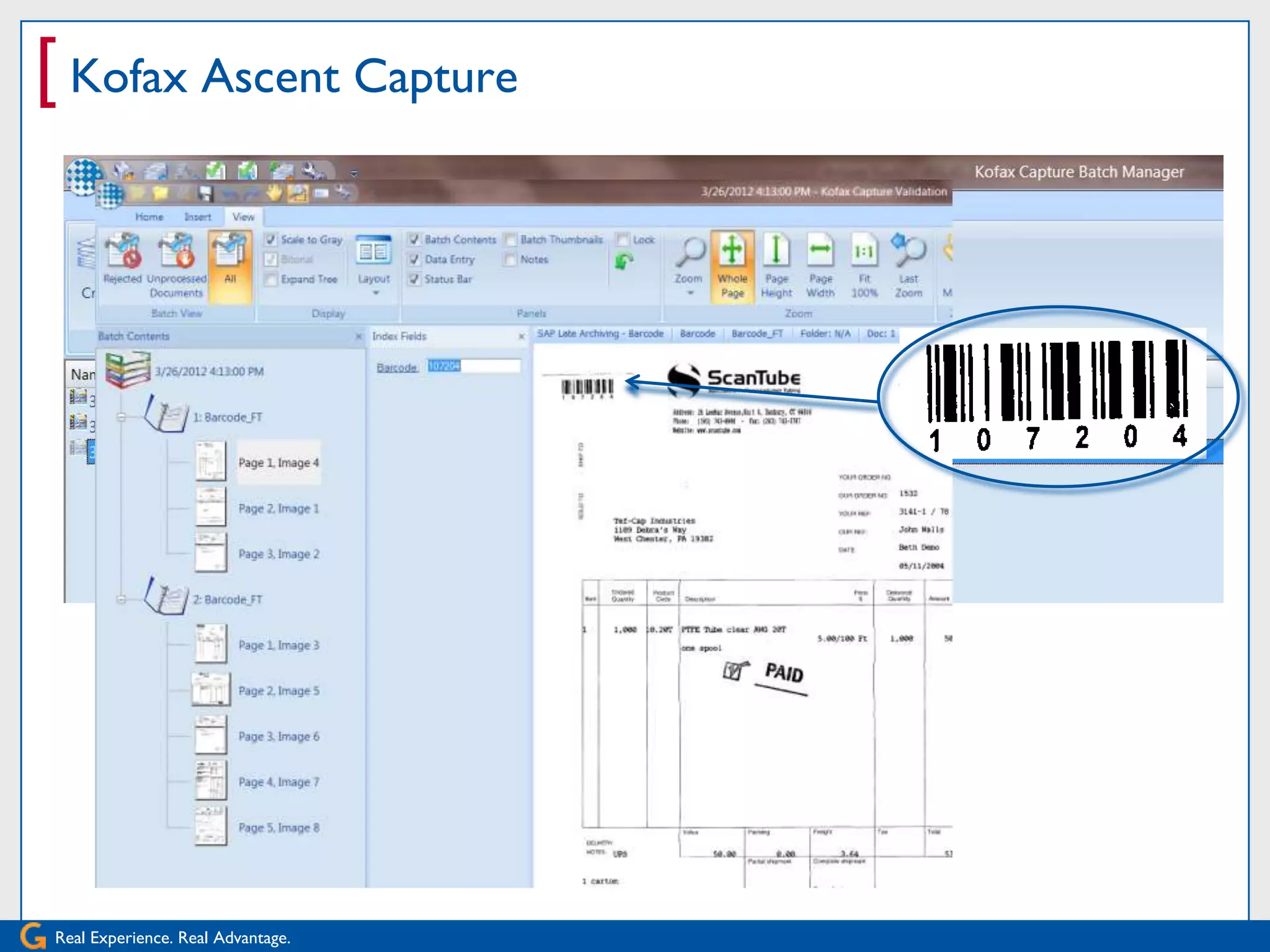[ Kofax Ascent Capture




Real Experience. Real Advantage.
 