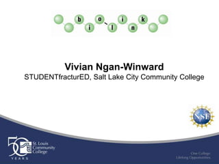 Vivian Ngan-Winward
STUDENTfracturED, Salt Lake City Community College
 