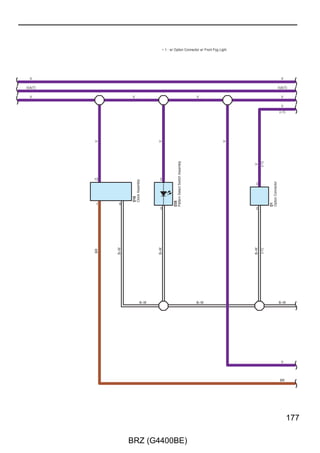 Power Source




                           15A P/POINT NO. 2

                           1                 2



                               10A ECU ACC
          ACC1 Relay
                           1                 2




                                 10A DRL
         IG1 NO. 2 Relay
                           1                 2




                           10A SEAT HTR LH

                           1                 2



                           10A SEAT HTR RH
         IG1 NO. 4 Relay
                           1                 2




                               10A HEATER        13
         IG1 NO. 3 Relay                              B
                           1                 2   3A


                                                 12
                                                      B
                                                 3A
                                                          B




                                                               B




                                                          D1   D4




58

                           BRZ (G4400BE)
 