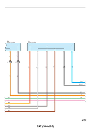 Cruise Control, Electronically Controlled Transmission and A/T Indicator
(A/T), Engine Control, Shift Indicator (M/T) and Shift Lock

      V                                                                                                                                                                                                                                                                V

      Y                                                                                                                                                                                                                                                                Y


   G–B                                                                                                                                                                                                                                                                G–B




                                                                                                                                                           (Liquid Tube Sub–Assembly)
                                                     Generator Assembly




                                                                                                                                                           A/C Pressure Sensor




                                                                                                                                                                                                                                                Blower Motor Relay
                                                                                                  FAN NO. 1 Relay
                                                                                                  FAN NO. 2 Relay




                                                                                                                                    FAN NO. 3 Relay




                                                                                                                                                                                                  HEATER Relay
                                            M        A43(A)
                                           3 A




                                                                                                                                                                                                                                              G–Y
                                                                                                 B–R




                                                                                                                               R–Y




                                                                                                                                                                                                L–O




                                                                                                                                                                                                                                                               (∗7)
                                                                                                                                                          G
                                           V




                                          18 C                                                  12 C                          11 C                        8 A                               35 C                                     20 A
                                            ALT                                                  FAN1                              FAN2                    ACP                                    AC                                            HB

                                                                          A33(A), A34(B), A35(C), A36(D)
                                                                          ECM


                                    HA1A                                                  A1A+                        A1A–                                                                                        SLE1
                                   5 B                                                   19 B                        18 B                                                                                        30 B

   W–B
                                                                           (Shielded)




                                                                                                                                                                                                                  GR
                                                                                          W




                                                                                                                      O
                                                    W–B
                                    R–L




 (Shielded)                                                                                                                                                                                                              Junction Connector

                                  46 AC1          41 AC1                                29 AC1                      30 AC1
                                                                                                                                                                                        3   2                     1
                                                                           (Shielded)




                                                                                                                                                                                                                         A37
                                                    G–W




                                                                                          W–R
                                    L–W




                                                                                                                      W




                                     1               2                                     3                          4
                                          HA1A                  +B                              A1A+                        A1A–
              (Bank 1 Sensor 1)
              Fuel Ratio Sensor




                                                                                          W
                                                    B




                                                                                                                      B
                                    L
              Wide Range Air




                                                                                                                                                      B
              C14




      B                                                                                                                                                                                                                                                                B

   Y–B                                                                                                                                                                                                                                                                Y–B

      R                                                                                                                                                                                                                                                                R

  BR–W                                                                                                                                                                                                                                                                BR–W


      B




106

                                                                               BRZ (G4400BE)
 