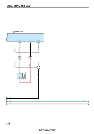 V                                                                                                                                                                                                                                      V




             17                  A37                               14
                                 Junction Connector                                                                                                                                                                                      B–W
                                                                                                                                                                                                                                          (∗8)




                                                                   B–R




                                                                                                                                                                                                  Roll Connector
                                                                                                                                                                                                  D51(A), z5(D)
                                                                                                                                                     11 A                         10 A
                                                                                                                                                                  CCS                    ECC

                                                                         1




                                                                                                                           W–L
                                                                                                                                 (∗8)
                                                                                                                                                            4 D                    3 D
(Shielded)




                                                                                                                                                            R




                                                                                                                                                                                    B
                                                                    2
                                                                                                                                                                      ON–OFF

                                                                                           DELIVERY

                                                                                                                                                                          + RES
                                                                    1                                              22 AD2
             ∗ 8 : w/ Cruise Control




                                                                                                                                                                                                  Cruise Control Main Switch
                                                                         1                                                                                                – SET



                                                                                                                           W–L
                                                                                                                                 (∗8)
                                                                   P




                                                                                                                                                                      CANCEL




                                                                                                                                                                                                  z5(D)
                                                                  13 A                                                30 A
                                                                                                                            CCS

                                                                    A33(A), A34(B), A35(C), A36(D)
                                                                    ECM


                                     KNK1                                                      KNK2                                     EKNK                          NE+                         NE–                           SLE3
                                   28 B                                                       17 B                               29 B                             16 B                          27 B                           35 B
(Shielded)
                    (Shielded)




                                                                                               G
                                    L




                                                                                                                                               (Shielded)


                                                                                                                                                                   W




                                                                                                                                                                                                 B



                                  1 AC1                                                      12 AC1
                                                                                                                                                                  3 AC1                        14 AC1
                    (Shielded)




                                                                              (Shielded)




                                                                                                                                               (Shielded)




                                                                                                                                                                                                 W–R
                                                                                                                                                                   W
                                    L




                                                                                               L




                                     2                                                          2                                                                     1
                                                                                                                                                                      NE+
                                                                                                                                                                                  Crankshaft
                                            Sensor (Bank 1)




                                                                                                         Sensor (Bank 2)




                                                                                                                                                                                  Position
                                            Knock Control




                                                                                                         Knock Control




                                                                                                                                                                                  Sensor
                                                                                                                                                                                  C33




                                                                                                                                                                      NE–
                                                              B




                                                                                                                                    B




                                                                                                                                                                                                                                B




                                                                                                                                                                      2
                                            C36




                                                                                                         C34




                                     1                                                          1
                                    B–Y




                                                                                               B–Y




  B–Y                                                                        B–Y                                                                                                                                                         B–Y

 BR–W                                                                                                                                                                                                                                   BR–W

                                                                                                                                                                                                                                       (Shielded)

    B                                                                                                B                                                            B                                                                        B


  B–L                                                                                                                                                                                                                                    B–L




                                                                                                                                                                                                                                                 109

                                                                                  BRZ (G4400BE)
 