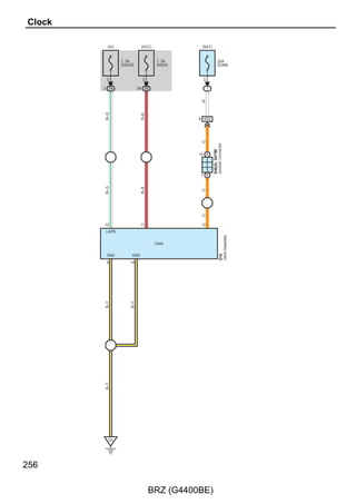 A73(A), D5(B), D6(C)
Main Body ECU




         CANH           CANL                                   IMO
       14 B            13 B                                  9 A
                        LG
         P




                               D43
          3             14     Junction Connector




          2             13            9               20
                        BR–W




                                                      B–P
         BR




                                     O




                                                              Y




                                  21 AD2            39 AD2
                                                      B–P
                                     O




                                    19 A             18 A    25 C
                                     CANH             CANL     IMO




                                 A33(A), A35(C)
                                 ECM




                                                                       BR–W




                                                                        BR




                                                                             137

                                                       BRZ (G4400BE)
 