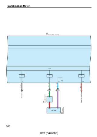 A73(A), D5(B), D6(C)
Main Body ECU              (BAT)




                       140A ALT
                                     A75(A)
                                     Fusible Link
                                     Block Assembly

             TRLY
             7          1 A




                          W
                       1 1C
                                                                                         R


                                                                                         W
                       1 1B

                                                                                         Y
                          B–R




                       1 3E                                      12 3C   13 3C   21 3B



                                                      1

                                   TAIL
                                   Relay                  10A
                                                          TAIL


                                                      2




                                                                                             211

                                             BRZ (G4400BE)
 