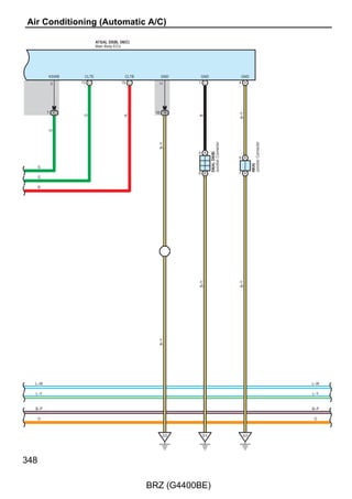 A73(A), D5(B), D6(C)
     (BAT)           (BAT)             (BAT)                      (ACC)                 (IG)             Main Body ECU


             15A               7. 5A             7. 5A                        10A              10A
             HAZ               ECU–B             MPX–B                        ECU ACC          ECU IG1


                                                                                                           IG            ACC
     2                2                 2                          2                    2
                                                                                                          8              9

         1                 1                 1
                     G–R




                                       L–R
     G




                                                               28 3B




                                                                       (∗2)
                                                                  W
                   25 AD2
                     G–R




                                                                                                                                W
                                                                                                                                (∗2)


                                                                                                                                L–R


                                                                                                                                G–R


                                                                                                                                 G




                                                  ∗ 2 : w/ Smart Entry  Start System




LG                                                                                                                              LG

P                                                                                                                                P




                                                                                                                                       229

                                                 BRZ (G4400BE)
 