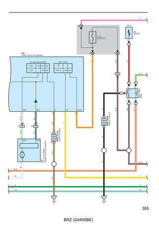 SRS




      H16                                                  H30                                                             G11
      Satellite Safing Sensor                              Curtain Airbag Module LH                                        Curtain Airbag Module RH




         BUSIN            RTNIN
                                                                       ICL–                ICL+                                         ICR–          ICR+
           2               1
                                                                  2                  1                                            2              1
          Y–G




                                                                                                                                 Y–G
                          Y–R




                                                                                                                                                Y–R
                                                                 Y–B




                                                                                     Y
                                  D27(A), G1(B), H17(C)
        11 C            12 C      Airbag Control Module          6 C                 7 C                                       10 B            9 B
         BBL2+            BBL2–                                   ICL–               ICL+                                         ICR–          ICR+



           PR+             PR–                                    BBL+         BBL–                                                    BBR+     BBR–
         4 B             5 B                                     8 C          15 C                                                     8 B     11 B
                                                                 Y–G




                                                                                                                                       Y–G




                                                                                                                                                Y–R
                                                                               Y–B




                                                                                                                                                             Side Airbag Sensor RH
                                                                                             Side Airbag Sensor LH
          Y–B




                          Y




                                                                  4             3                                                       4        3
                                                                 BUSIN         RTNIN                                                   BUSIN    RTNIN




                                                                                                                                                             G16
                                                                                             H23




                                                                BUSOUT        RTNOUT                                               BUSOUT      RTNOUT
                                                                  1             2                                                       1        2
                                                                 Y–R




                                                                                                                                       Y–B
                                                                               Y




                                                                                                                                                Y




                                                                  4             3                                                       4        3
                                                                                             Curtain Airbag




                                                                                                                                                             Curtain Airbag
                                                                 BUSIN         RTNIN                                                   BUSIN    RTNIN
                                                                                                                                                             Sensor RH
                                                                                             Sensor LH




                                                                                                                                                             G14
                                                                                             H25




                                                                BUSOUT        RTNOUT                                               BUSOUT      RTNOUT
                                                                  1             2                                                       1        2
                                                                 Y–G




                                                                                                                                                Y–G
                                                                                                                                       Y–R
                                                                               Y–B




           2               1

                                                               2 EH1          1 EH1                                               2 FG1        1 FG1
                                                                                                                                                             Front Door Impact Sensor RH
                                                                                             Front Door Impact Sensor LH




                Pretensioner
                                                                 Y–R




                                                                                                                                       Y–R
                                                                               Y–B




                                                                                                                                                Y–B




      G17
      Pretensioner RH
                                                                  2             1                                                       2        1
                                                                 BUSIN         RTNIN                                                   BUSIN    RTNIN
                                                                                             E4




                                                                                                                                                             F2




236

                                                          BRZ (G4400BE)
 