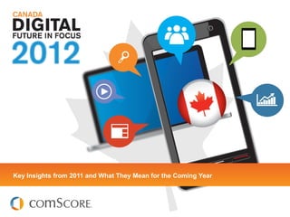 Key Insights from 2011 and What They Mean for the Coming Year
 