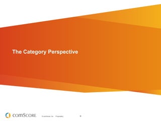 The Category Perspective




          © comScore, Inc.   Proprietary.   9
 