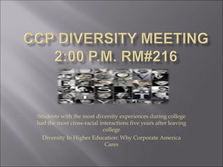2012 CCP Diversity Meeting 2