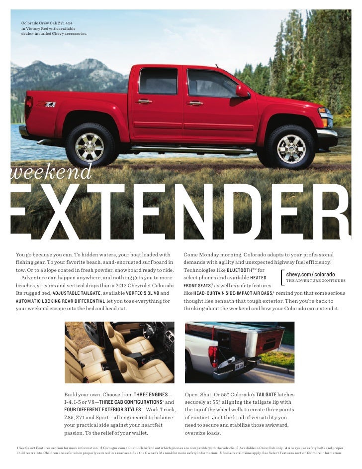 2012 Chevrolet Colorado For Sale Fl Chevrolet Dealer In