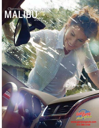 2012 Chevy Malibu Brochure Gary Lang