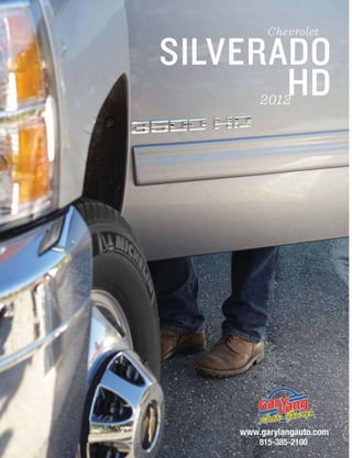 2012 Chevy Silverado HD Brochure Gary Lang