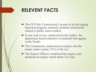 Competition commission of Pakistan V/s Amin brothers engineering (Pvt ...