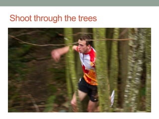 Shoot through the trees
 