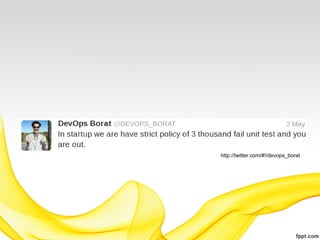 http://twitter.com/#!/devops_borat
 
