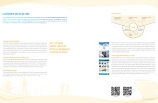 CUSTOMER SATISFACTION                                                                                                         We Proudly Provide


Hanjin Shipping strives to provide fast, safe and convenient customer services. An extensive global network of service             • Vessel Schedules                      • Shipping Instructions          • B/L Surrender Checks
                                                                                                                                   • Delivery Orders                       • Reports                        • Bookings
routes, a cutting-edge fleet, advanced equipment and container terminals, and a customized e-Service portal enhances
                                                                                                                                   • Draft Bill of Landings                • Arrival Notices                • Invoices
customer convenience and enables competitive shipping services. At the same time, we never stop listening to our customers,
                                                                                                                                                                   and any other services our customers request.
as we respond to their needs and concerns quickly to enhance customer satisfaction.


                                                                                                                                                                                  through
                                                                                                                                                                     EDI                             Portals
                                                                                                                                                                 (Electronic                     (GTN / INTTRA /
                                                                                                                                                              Data Interchange)                    CargoSmart)

                                                                                                                                                                           Hanjin         Desktop
                                                                                                                                                                          Shipping       Programs
                                                                                                                                                                          Website




Customer Satisfaction Surveys
Since 2003, Hanjin Shipping has conducted annual Customer Satisfaction Index (CSI)          A CUSTOMER                        Recently, with the evolvement and expansion of Supply Chain Management (SCM) for
                                                                                                                              VIP customers like Nike, Target, and Toys R Us, Hanjin Shipping provides precise
surveys to understand what matters most to our customers and how well we are
performing. The latest results have showed that customers are most satisfied with           VALUE CREATOR                     tracking information for the entire cargo transportation process. Furthermore, vessel
                                                                                                                              schedules, booking notices, shipping instruction drafts, and invoices are sent
their relationship with our sales people. They have also said they are more satisfied
with our performance than any of our competitors. Going forward, we will continue
                                                                                            WITH AN ADVANCED                  through reliable and efficient communication programs, allowing customers access
our focus on improving our service quality, while providing customers with the              CARRIER SERVICE                   to them anywhere and at any time.
highest level of service.
                                                                                                                              Hanjin Shipping Mobile Application – iHanjin
Compliance with International Trade Regulations                                                                               Hanjin Shipping’s user-friendly e-Service provides innovative e-content to
Hanjin Shipping fully abides by all international transportation regulations. We                                              customers. In an effort to keep up with current trends and the demands of
operate our business within the framework of customer countries’ maritime laws,                                               customers, Hanjin Shipping launched a smartphone application called iHanjin in
including the United States Ocean Shipping Reform Act (1998). For the past 10 years,                                          June 2011 for iOS and Android users. This application gives customers easy access
we have observed all customs regulations governing export and import declarations,                                            to cargo/vessel tracking, cargo arrival notices, GPS-based office searches, a carbon
and performed our duties as a carrier dutifully concerning international trade.                                               calculator, a Quick Response (QR) code and booking requests from their mobile
                                                                                                                              phone. Hanjin Shipping is proud to be the first carrier to use the QR code through
Hanjin Shipping e-Service                                                                                                     which customers can check tracking information by simply scanning the QR code on
Since the launch of Hanjin’s e-Service at the start of the 21st century, our top priority                                     the bill of landing with their smartphone. (For customers without a smartphone, we
is to provide customers with on-time and on-line-based services. At present, more                                             also provide a limited version of our mobile web service at m.hanjin.com.)
than 70,000 customers benefit from our state-of-the-art e-Service tools.




                                                                                                                                  for android                     for iPhone

                                                                                                                                                                                                               GLOBAL LOGISTICS LEADER 30 | 31
 