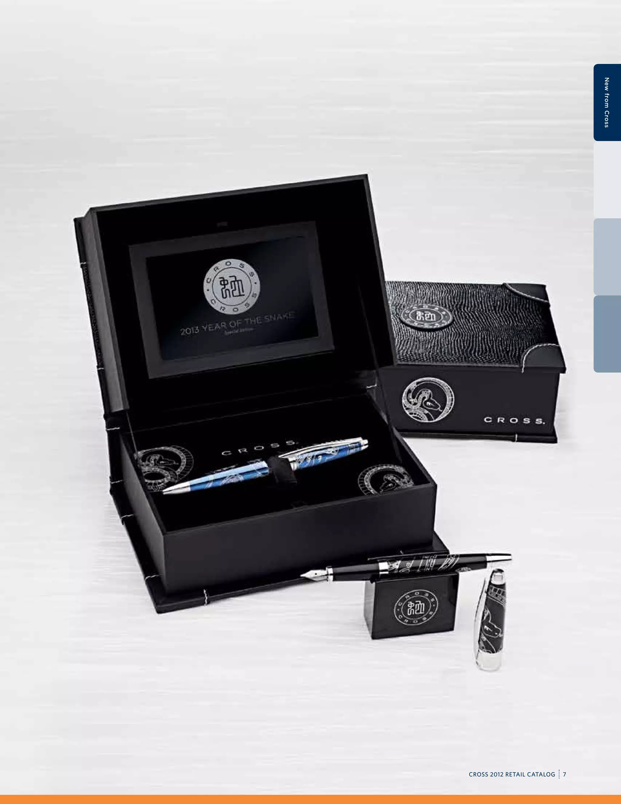 New from Cross




CROSS 2012 RETAIL CATALOG   7
 