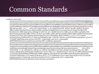 Common Standards
01338nam a22003730
4500001001200000002000900012005001700021008004100038040001300079066000600092066000700098090002
000105099001900125099001900144130004400163245008900207260004600296300004600342500005100388700003
0004397000038004697400036005078800043005438800079005868800049006658800046007148800032007608800
04300792880003100835941001500866910001400881941001500895987005400910ocm227237840154295320011018135
859.0901121s1667 xx a 000 0 chi d aWAUcWAU c1 c$1 aDS707b.S4 1667 aDS707 .S4 1667 aDS707 .S4 16670
6880-01aShan hai jing (Chinese classic)106880-02aShan hai jingb[18 juan, tu 5 juan,cGuo Pu zhuan] Wu Zhiyi [Wu
Renchen] zhu 6880-03a[n.p.bn.p.]cKangxi 6 (1667) xu] a6 v. (double leaves) in 1.billus.c26 cm 6880-04aCaption title:
Shan hai jing guang zhu1 6880-10aGuo, Pu,d276-3241 6880-11aWu, Renchen,d1628?-1689?0 6880-05aShan hai jing guang
zhu006130-01/$1a山海經 (Chinese classic)106245-02/$1a山海經b[18卷, 圖5卷,c郭璞傳] 吳志伊[吳任臣]注0 6260-
03/$1a[n.p.bn.p.]c康熙6 (1667) 序] 6500-04/$1aCaption title: 山海經廣注106700-10/$1a郭璞,d276-324106700-11/$1a吳任
臣,d1628?-1689?eed016740-05/$1a山海經廣注 a.b25105383 amt-75 rev a.b25105383
aPINYINbOCoLCc20011014dre09.30.2001f130 REV /01086nam a22003370
4500001001200000002000900012005001700021008004100038040001300079066000600092066000700098090001
6001050990015001210990015001362450050001512600072002013000041002735000038003146510031003527000038
00383740003000421880004500451880006600496880003800562880003700600880002800637941001500665910001
000680941001500690987004300705ocm229633460155417320011018140158.0910115q15731620xx 000 0 chi d
aWAUcWAU c1 c$1 aDS736b.I15 aDS736 .I15 aDS736 .I15006880-01aYi zhou shub[10 juan]cKong Chao zhu 6880-
02a[n.p.,bMing Jiang shichang kan banc[between 1573 to 1620] a2 v. (double leaves) in case.c29 cm 6880-03aSong Jiading
15 (1222) ba 0aChinaxHistoryxPhilosophy1 6880-04aKong, Chao,d3rd/4th cent0 6880-05aJi zhong Zhou shu006245-
01/$1a逸周書b[10卷]c孔晁注0 6260-02/$1a[n.p.,b明姜士昌刊本c[between 1573 to 1620] 6500-03/$1a宋嘉定15 (1222)跋
]106700-04/$1a孔晁,d3rd/4th cent016740-05/$1a汲冢周書 a.b25217008 acl-71 a.b25217008
aPINYINbOCoLCc20011014dce09.30.200101261nam a22003610…
 