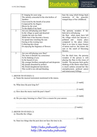 Songwriting Module 2012 DIRECTED WRITING MODULE | PDF