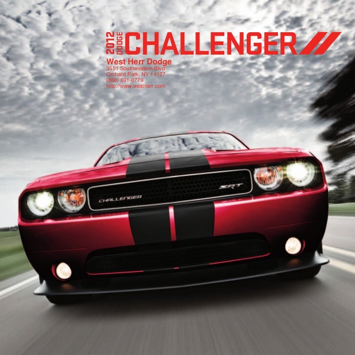 2012 Dodge Challenger For Sale NY | Dodge Dealer Near Buffalo