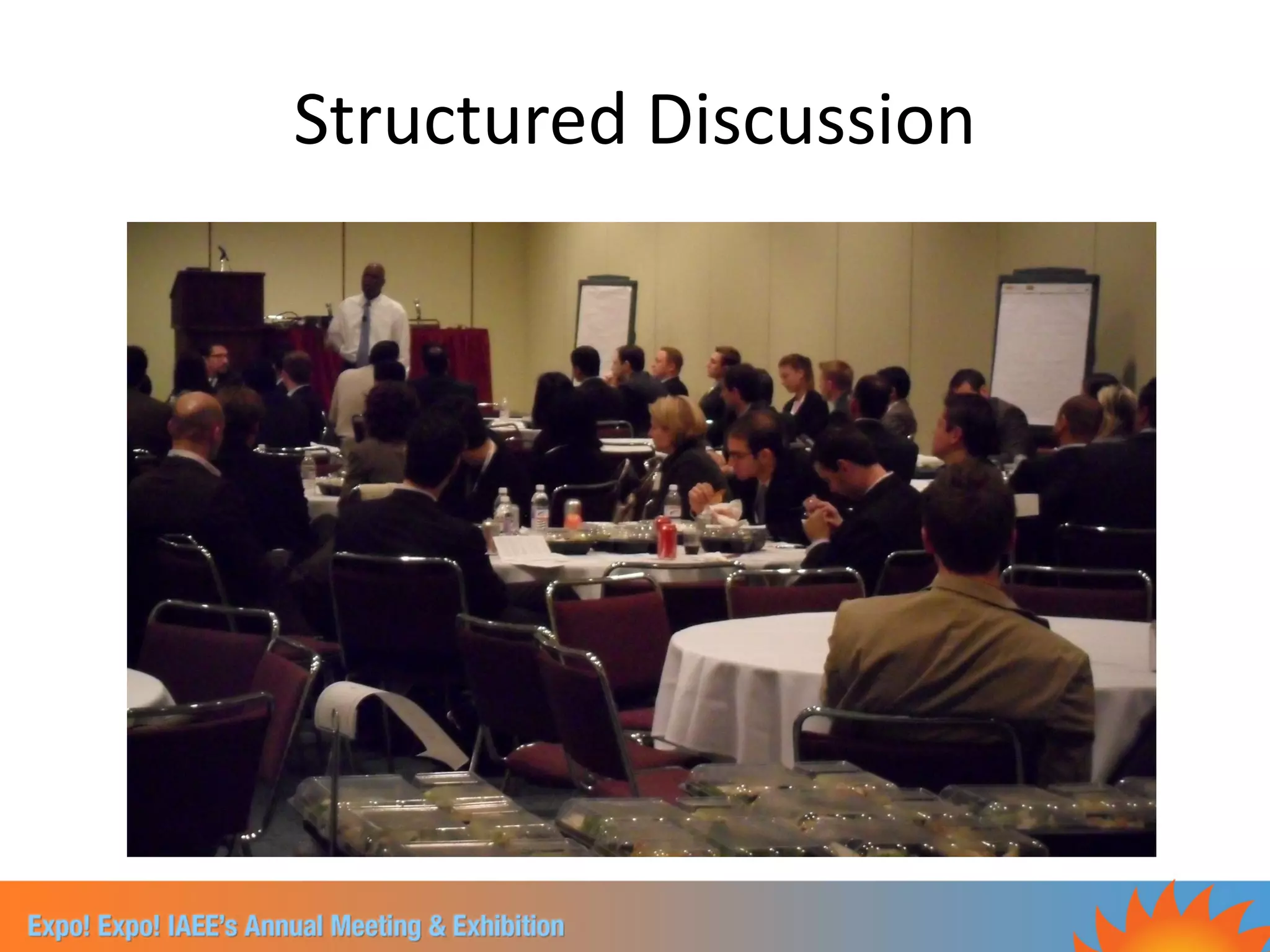 Structured Discussion
 