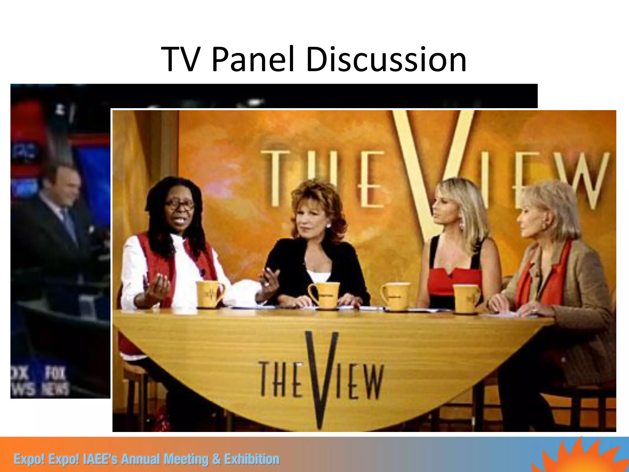TV Panel Discussion
 