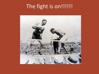 The fight is on!!!!!!
 