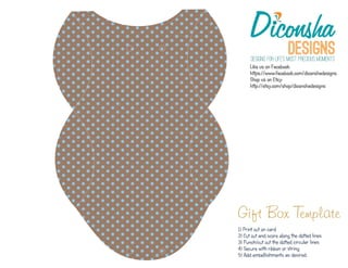2012 Father's Day Pillow Gift Box Free by Diconsha Designs