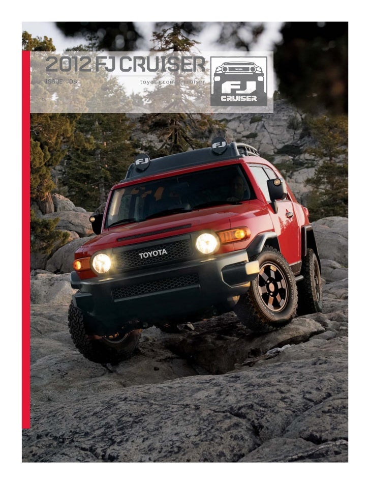 2012 Toyota Fj Cruiser Brochure In Tampa Florida Dealer