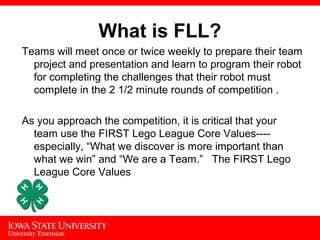 2012 fll coaches staff training | PPT