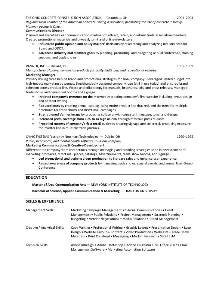 Accessories buyer resume