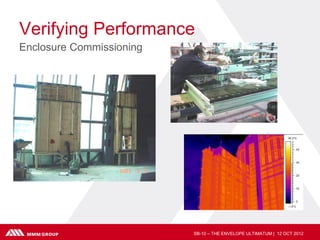 Verifying Performance
Enclosure Commissioning




                          SB-10 – THE ENVELOPE ULTIMATUM | 12 OCT 2012
 