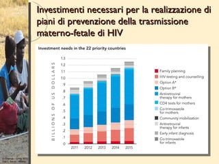 Investimenti necessari per la realizzazione di
                        piani di prevenzione della trasmissione
                        materno-fetale di HIV




G Orlando – Unità MTS
Osp L Sacco - Milano
 