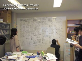 Learning Patterns Project
2008∼2009@Keio University
 