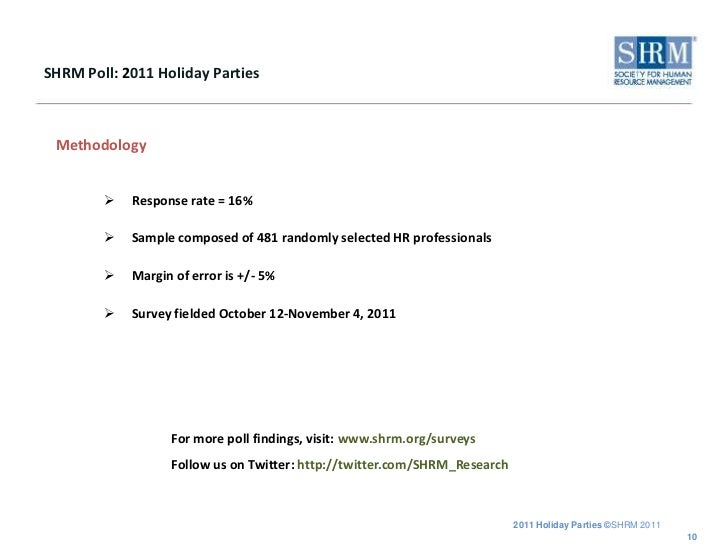 2012 Holiday Party Final Practice Survey -