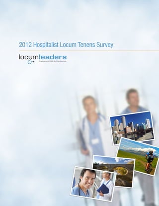 2012 Hospitalist Locum Tenens Survey
 