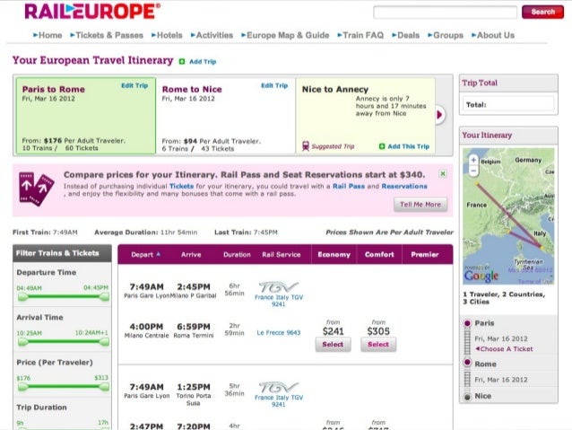 rail europe experience map guiding
