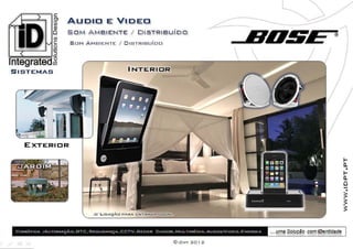 2012   I D   Lineup Slides   Audio E Video   Bose Som Ambiente