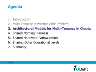 Multi-Tenancy and Virtualization in Cloud Computing | PPTX